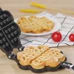 cast iron waffle maker